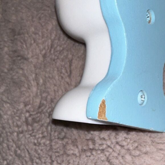 Dollhouse Large Furniture Wood Blue Toilet KidKraft - Picture 4 of 5